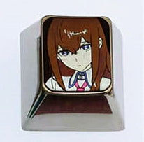 The Legend of Zelda，Makise Kurisu，Megumi Kato， Titanium alloy personalized keycaps, keyboard decorative keycaps