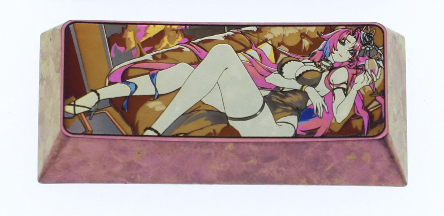 Anchor Panic, 2.25U titanium alloy personalized keycaps, decorative keycaps for anime, gaming, cultural and creative innovation.