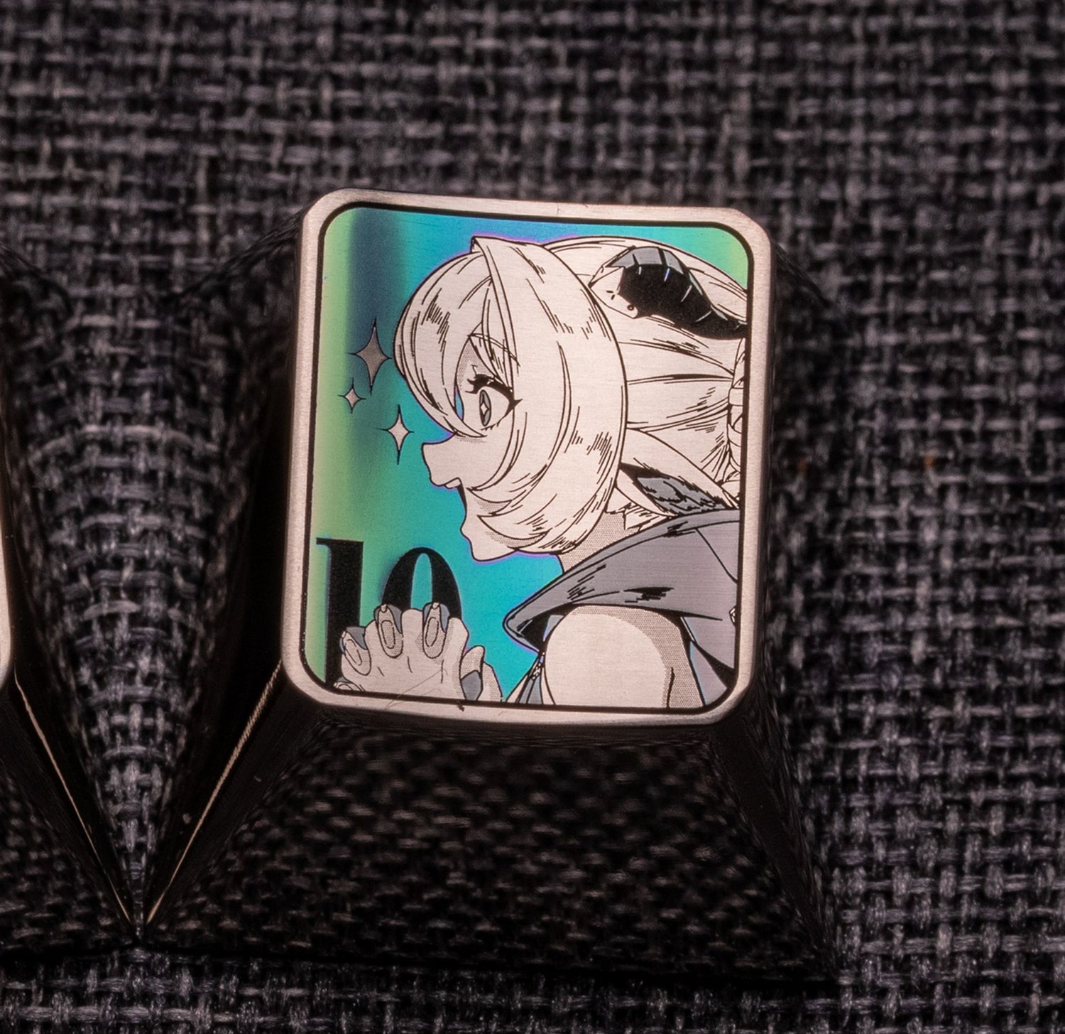 Zenless Zone Zero, 1U titanium alloy personalized keycap, Special opening in September and October, featuring anime, gaming, cultural creativity, mechanical keyboard decorations, keycaps, and more