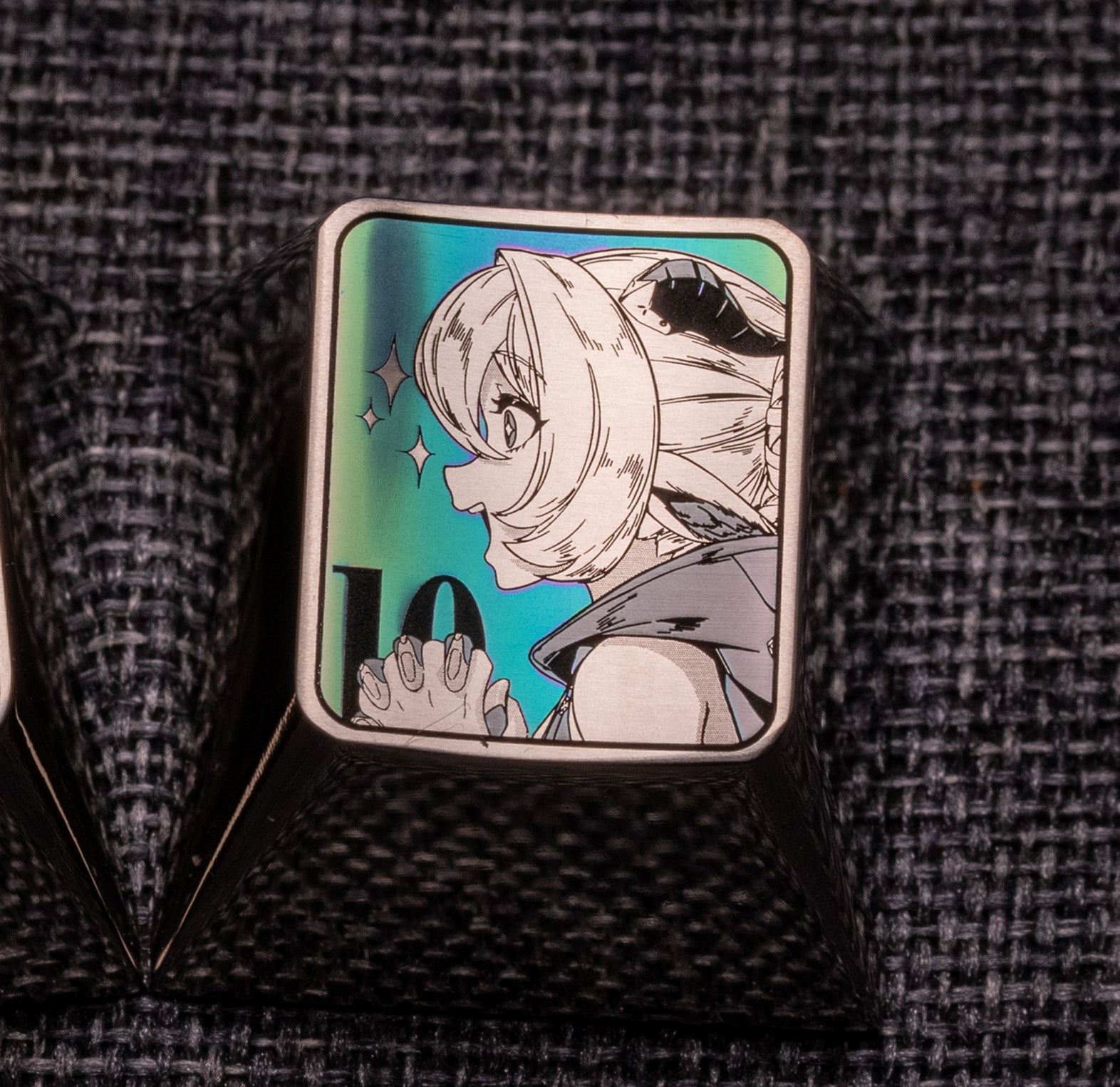 Zenless Zone Zero, 1U titanium alloy personalized keycap, Special opening in September and October, featuring anime, gaming, cultural creativity, mechanical keyboard decorations, keycaps, and more