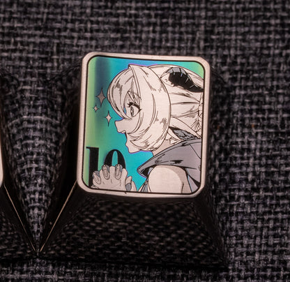 Zenless Zone Zero, 1U titanium alloy personalized keycap, Special opening in September and October, featuring anime, gaming, cultural creativity, mechanical keyboard decorations, keycaps, and more