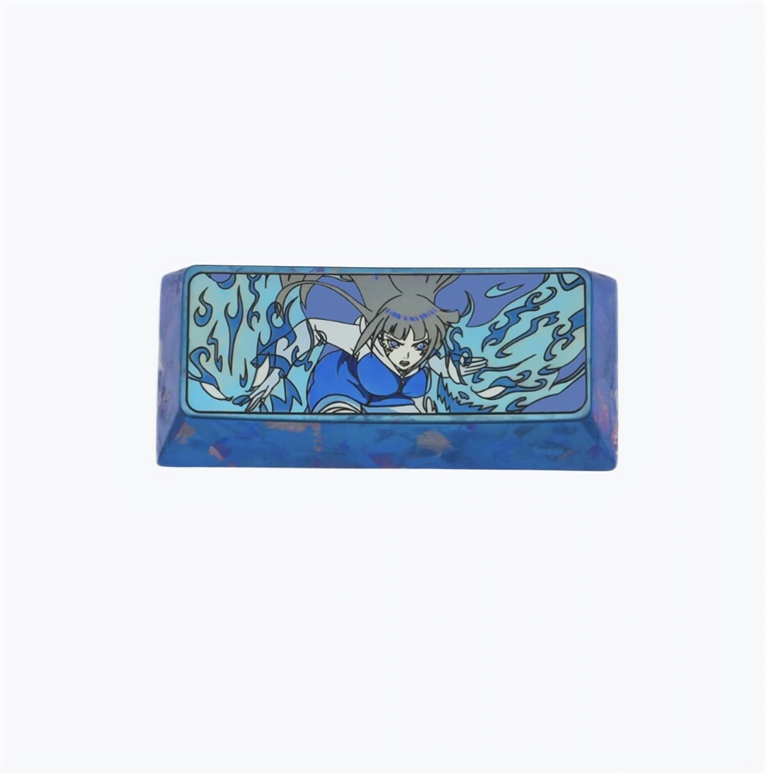 NARUTO -ナルト- ，Hyūga Hinata 2.25U titanium alloy keycaps