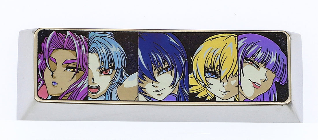 Action Taimanin, 2.75U titanium alloy personalized keycap, metal decorative art keycap