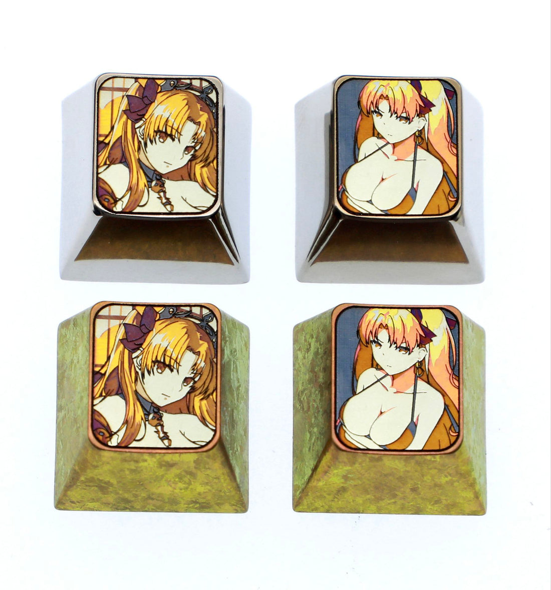 Fate/Grand Order, Ereshkigal, 1U titanium alloy personalized keycaps, game anime cultural creative decorative keycaps