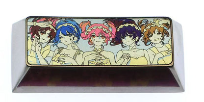 Puella Magi Madoka Magica，1U、1.25U、2.25U、6.25U、7U， Titanium alloy personalized keycaps