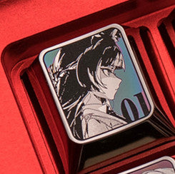 Zenless Zone Zero， January December photo guide, 1U titanium alloy personalized keycaps, anime and game metal carving creative decorative keycaps