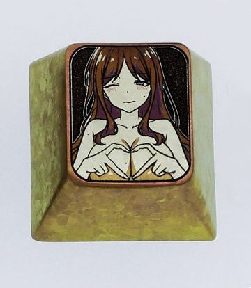 Soyo Nagasaki， Colorful titanium alloy keycaps, personalized keycaps for mechanical keyboards
