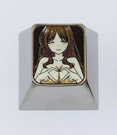 Soyo Nagasaki， Colorful titanium alloy keycaps, personalized keycaps for mechanical keyboards