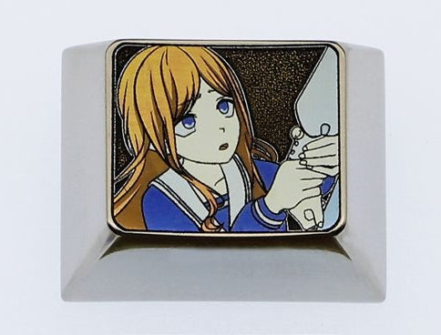 Soyo Nagasaki,1.25u Colorful titanium alloy keycaps, personalized keycaps for mechanical keyboards