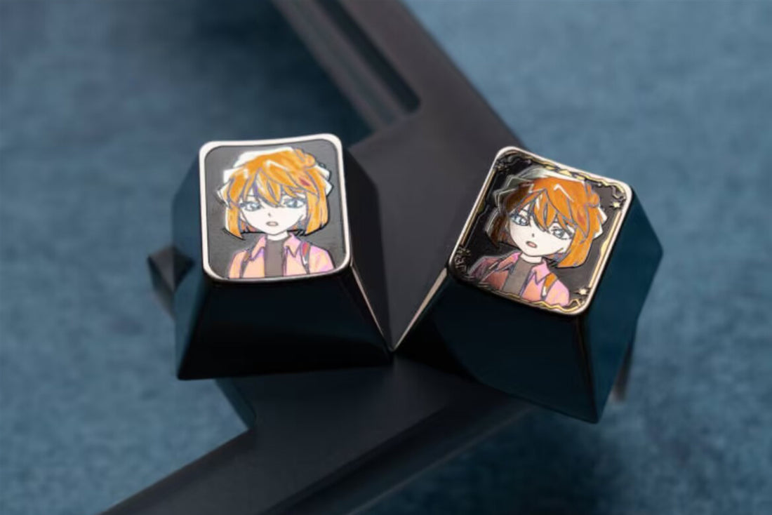 Detective Conan, Anita Hailey、Vi Graythorn， Colorful titanium alloy decorative keycaps