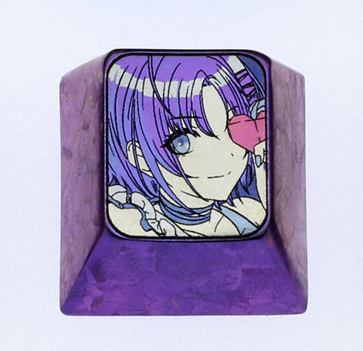 THE  iDOLM@STER SHINY COLORS, 1U titanium alloy carved personalized keycaps, mechanical keyboard metal decorative keycaps