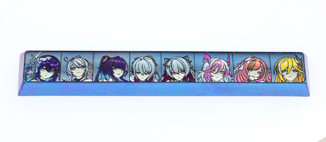 Honkai：Star Rail， Space bar, 6.25U/7U optional titanium alloy space bar, anime and game keycaps