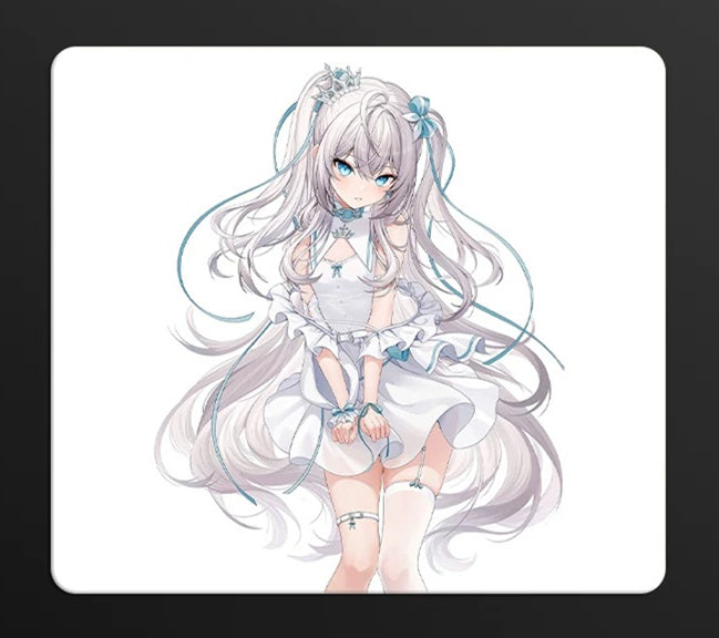 Tempered glass micro etching process mouse pad, high-definition pattern customized professional mouse pad（+14）