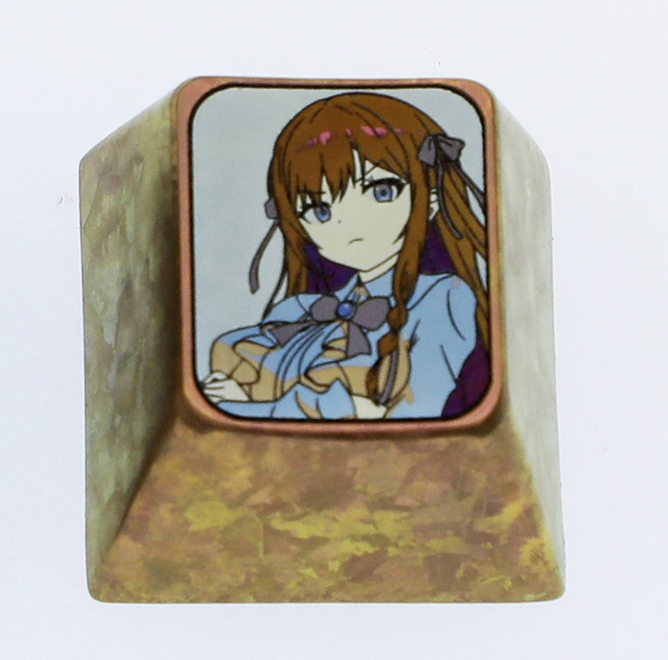 Alina, 1U titanium alloy, personalized keycaps, metal keycaps for anime, game, novel characters