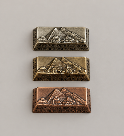 Ancient Egyptian pyramids antique antique bronze personalized keycaps, 2.25U return key cultural creative keycaps, mechanical keyboard art decorative keycaps