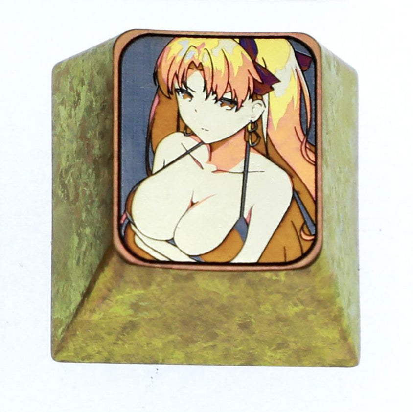Fate/Grand Order, Ereshkigal, 1U titanium alloy personalized keycaps, game anime cultural creative decorative keycaps