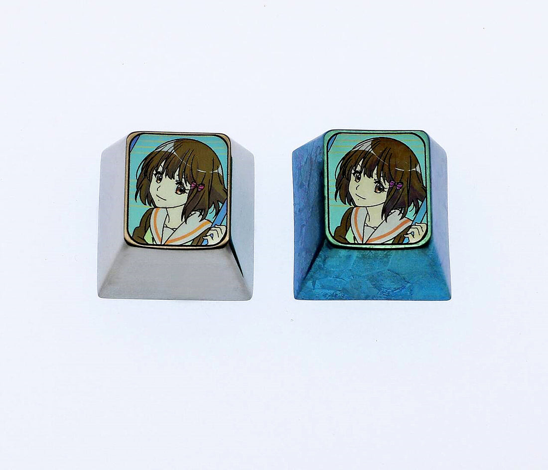 hibike!  Euphonium, 1U titanium alloy metal personalized keycaps, keyboard decorative keycaps