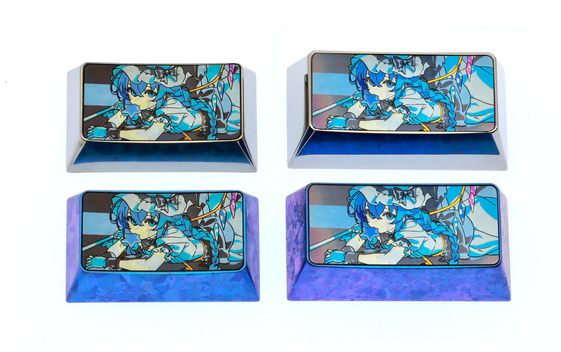 Mushoku Tensei, Roxy, 1.75U/2U titanium alloy personalized keycaps, anime, games, novels, cultural and creative personalized keycaps