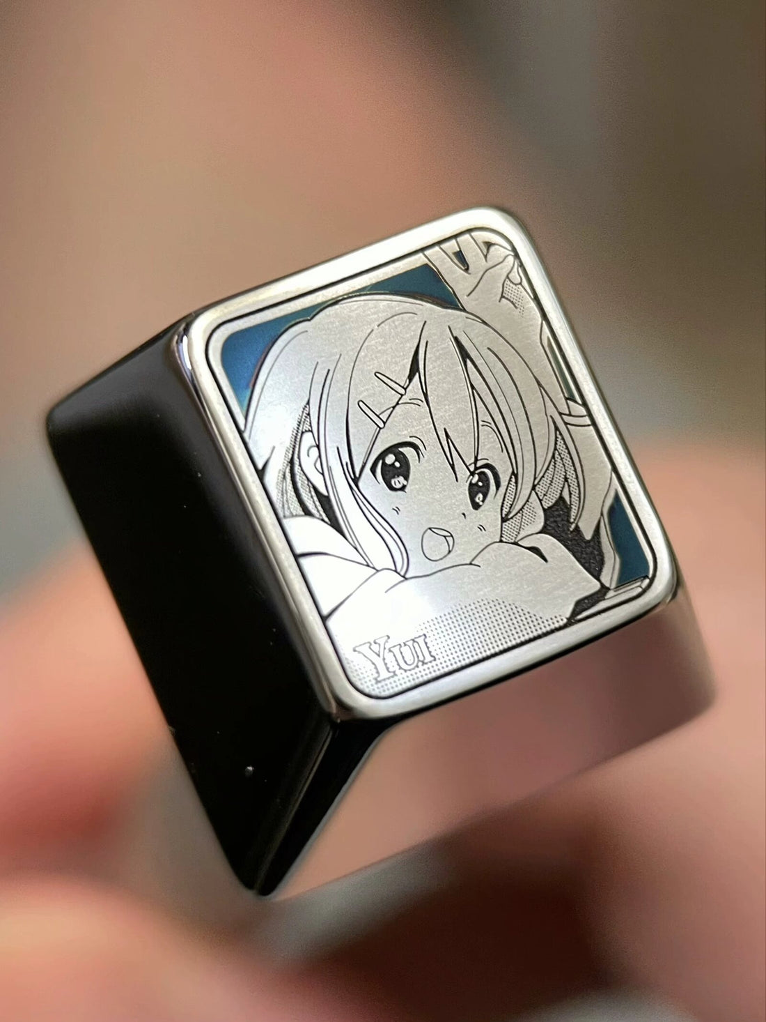 K-ON Five Person Team, Pointillized Titanium Alloy Keycap Set, Personalized Keycaps