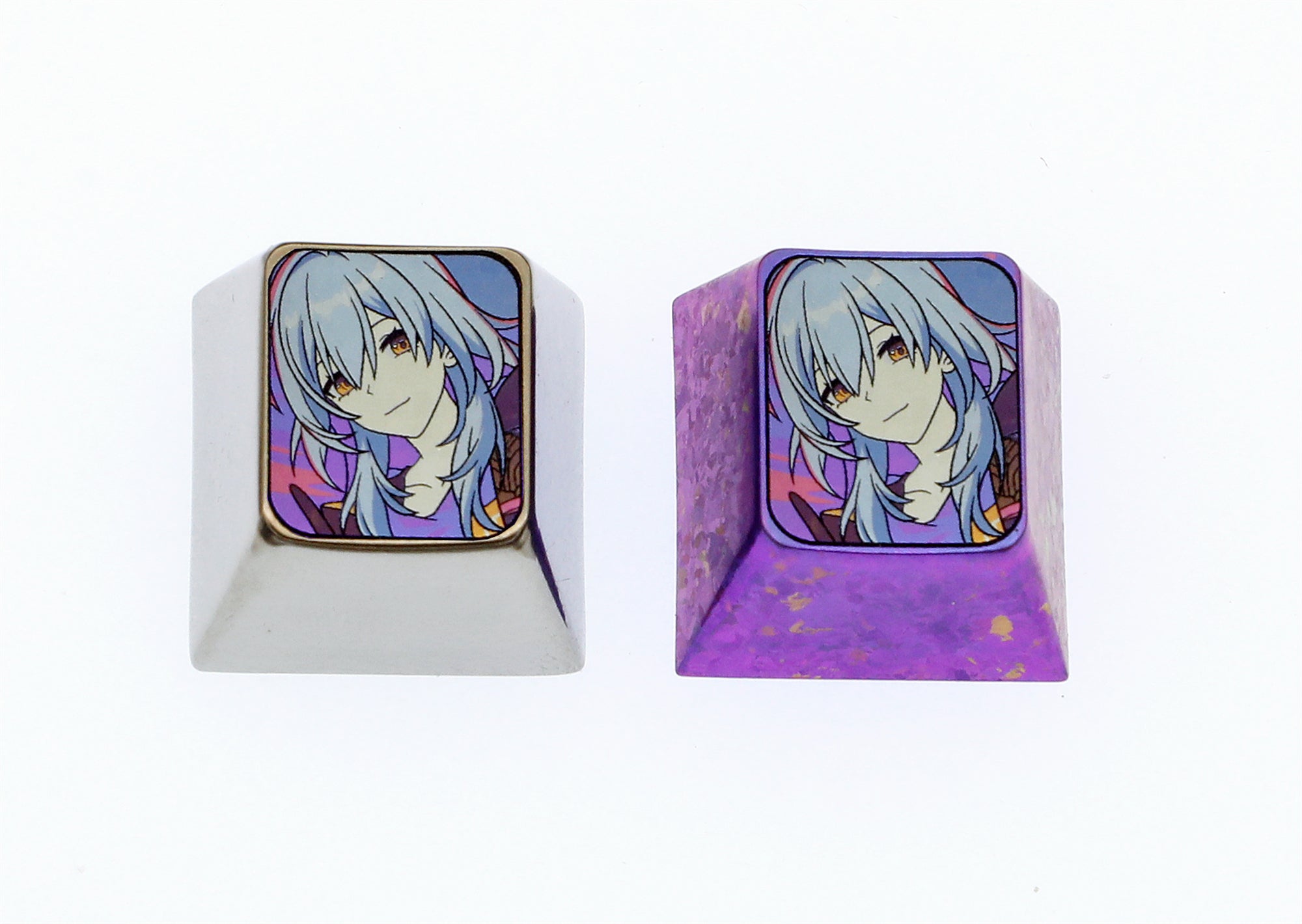 Honkai: Star Rail1U Titanium Alloy Personalized Keycaps, Anime Game Character Decorative Keycaps