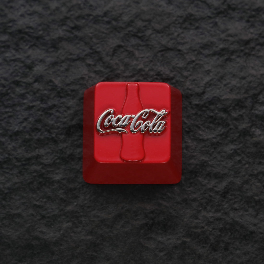 Company logo series metal CNC personalized keycap mechanical keyboard, surrounded by zinc aluminum alloy metal personalized embossed keycap keys