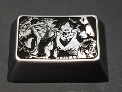 Dragon Ball series, metal personalized keycaps, creative carved keycaps around anime and game characters