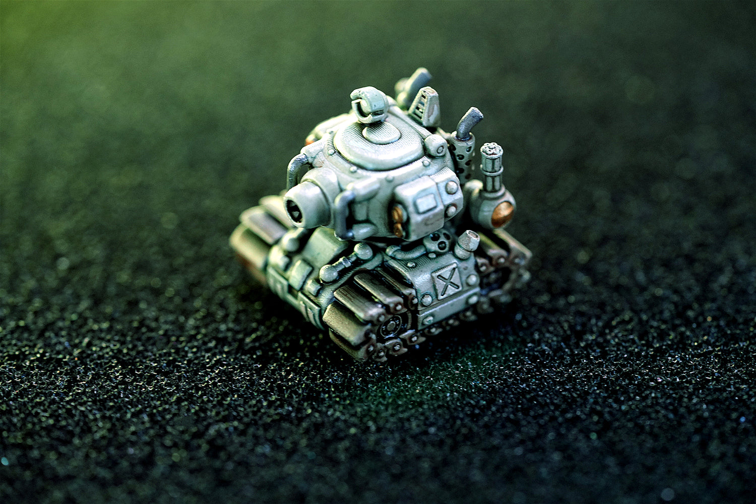 Metal Slug, Tank Coating Resin Keycaps, Keyboard Decorative Keycaps