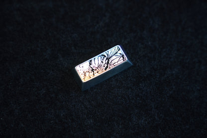 Berserk, Guts, 2.25U zinc alloy metal personalized keycaps, anime, gaming, cultural and creative mechanical keyboard decorative keycaps