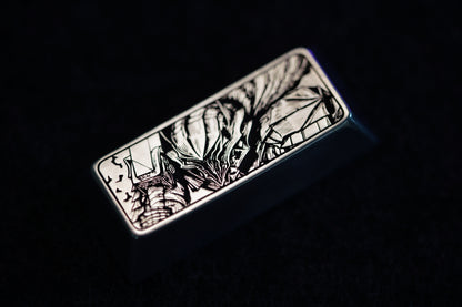 Berserk, Guts, 2.25U zinc alloy metal personalized keycaps, anime, gaming, cultural and creative mechanical keyboard decorative keycaps