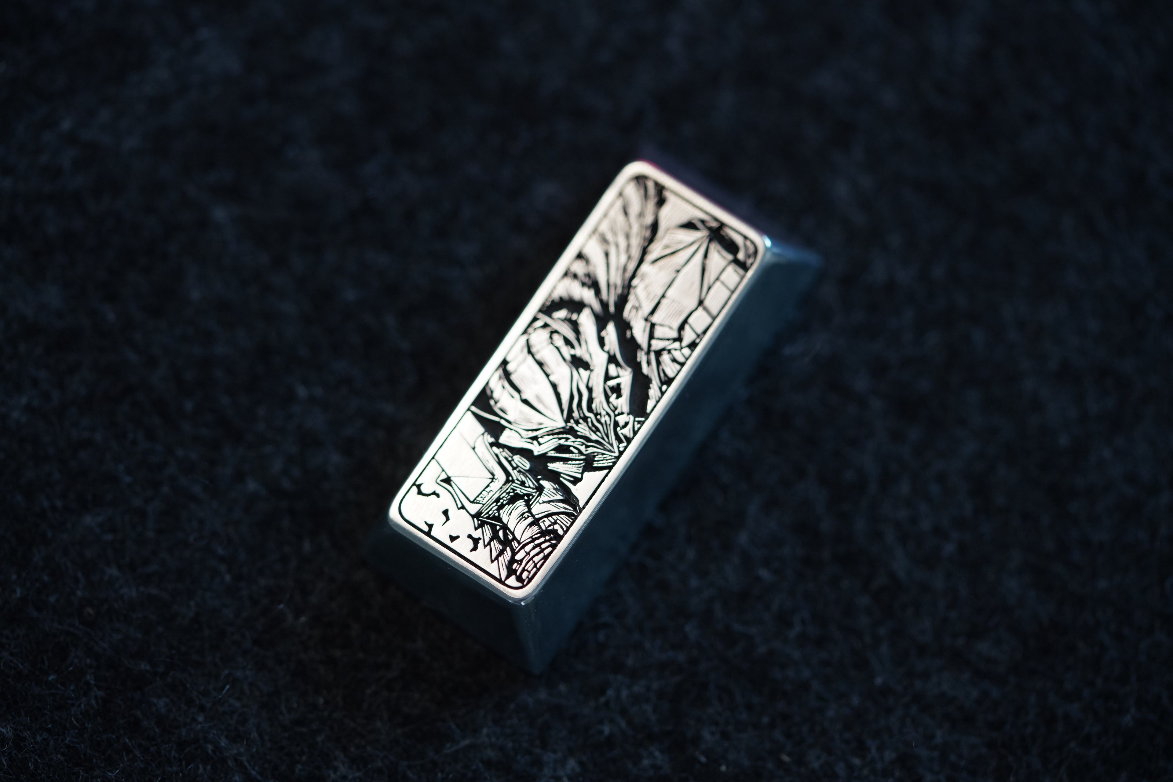 Berserk, Guts, 2.25U zinc alloy metal personalized keycaps, anime, gaming, cultural and creative mechanical keyboard decorative keycaps