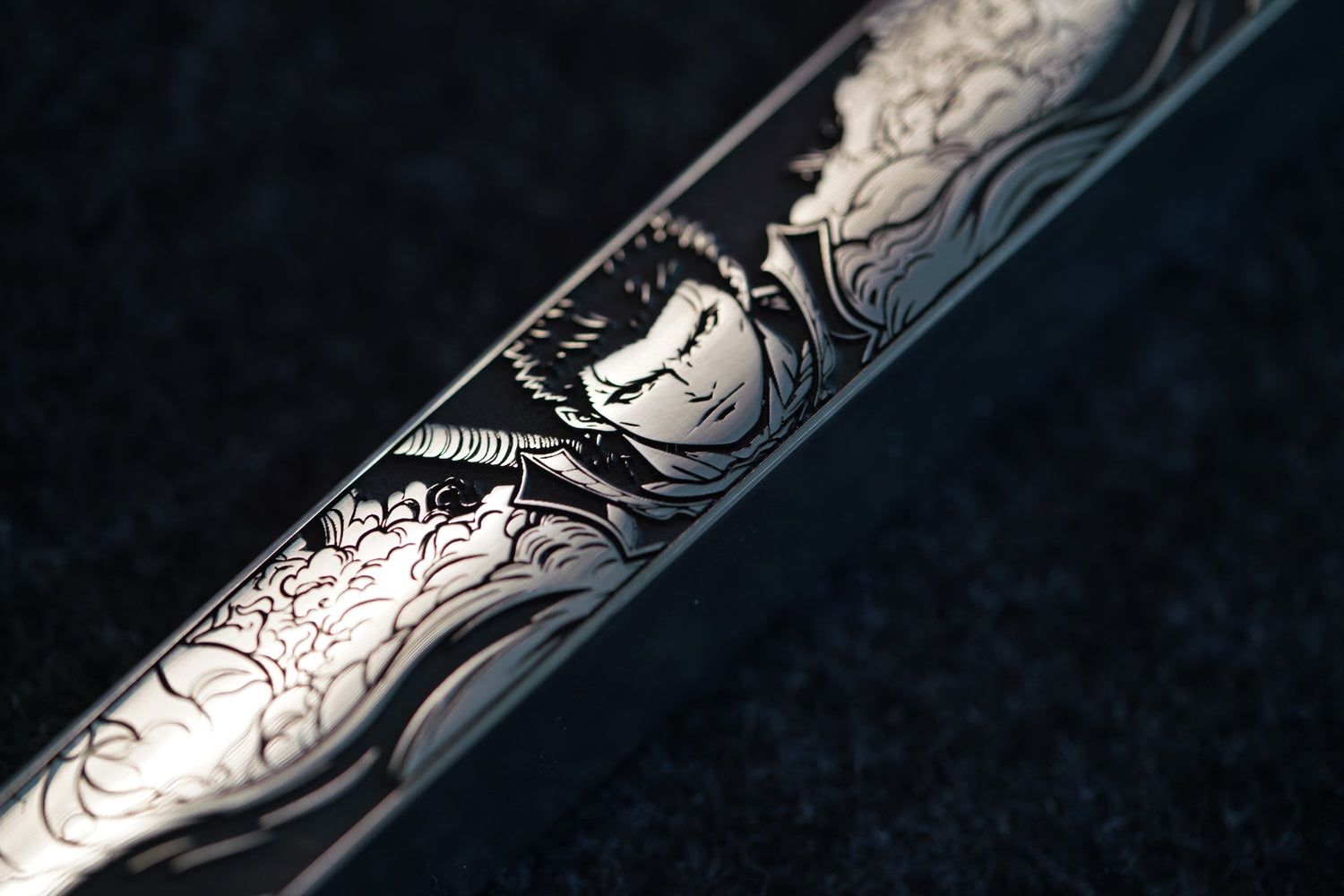 Berserk, Guts, 6.25U/7U spacebar metal personalized keycaps, anime, gaming, cultural and creative mechanical keyboard decorative keycaps