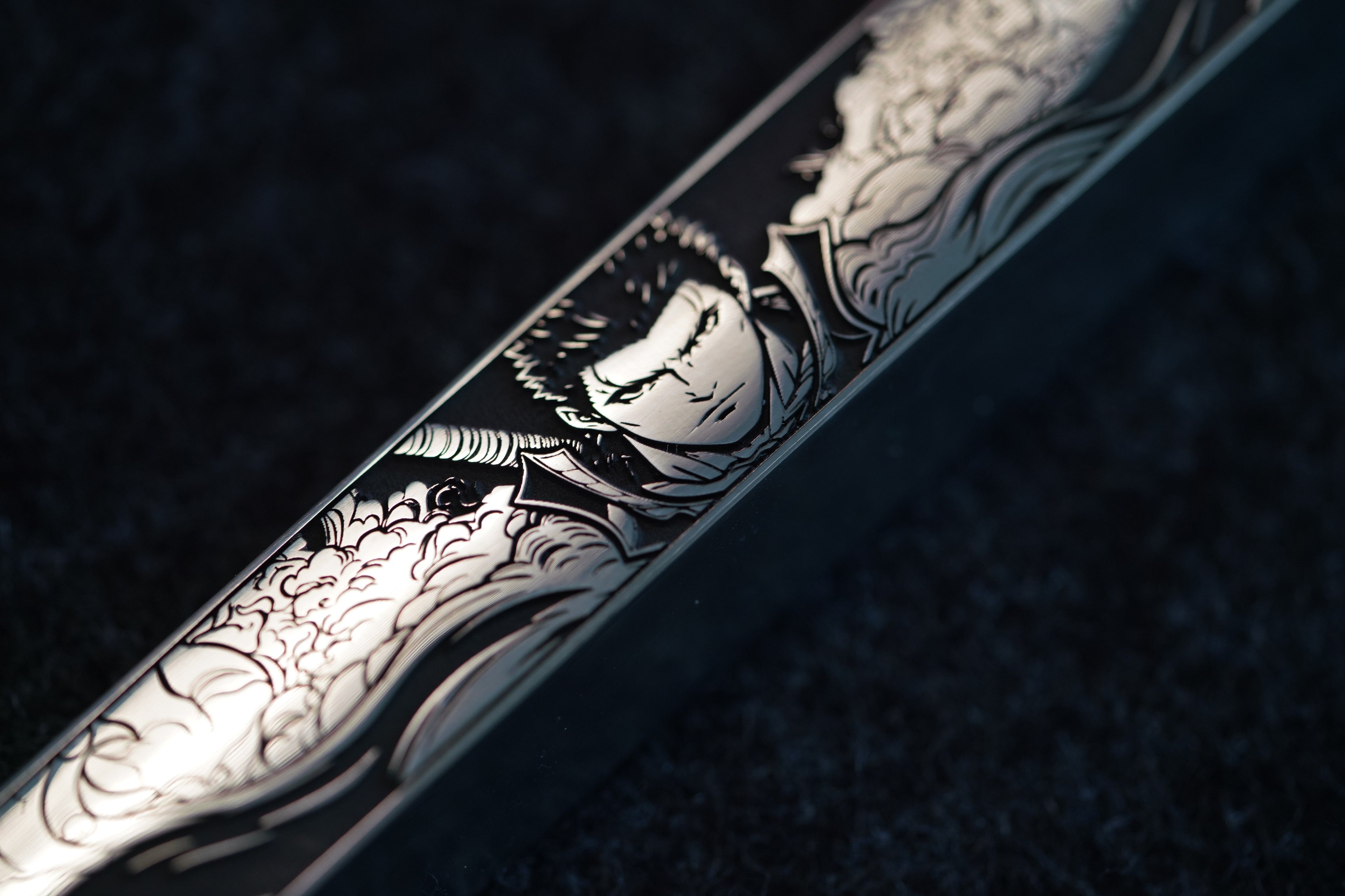 Berserk, Guts, 6.25U/7U spacebar metal personalized keycaps, anime, gaming, cultural and creative mechanical keyboard decorative keycaps