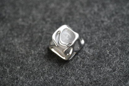 Hollow out personalized creative keycap matte transparent metal texture personalized keycap ABS+PC electroplating process no character design