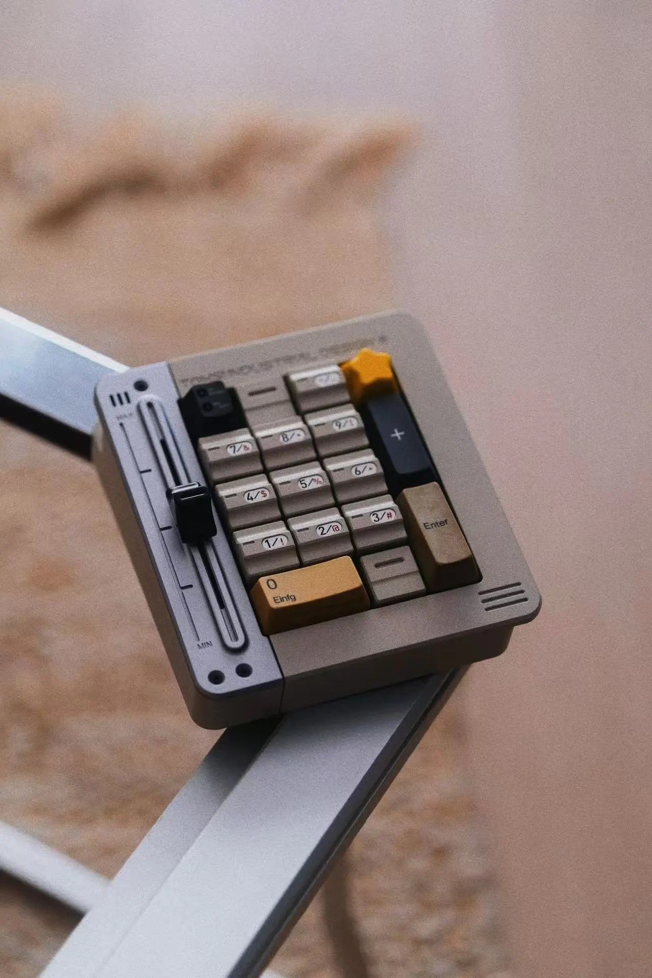 WinMix Capzine NUM-CAPS digital personalized keycap set, aluminum alloy CNC material decorative keycaps