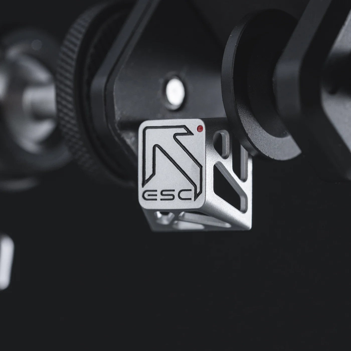 Hollow aluminum alloy CNC, enter key+space key+ESC key set, simple and unique design with personalized keycaps
