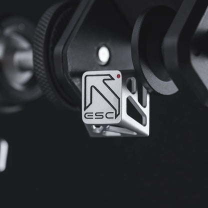 Hollow aluminum alloy CNC, enter key+space key+ESC key set, simple and unique design with personalized keycaps