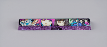 Chainsaw Man Theme 6.25 U Titanium Spacebar, Anime and Game Culture Creative Keycaps, Mechanical Keyboard Decorative Keycaps