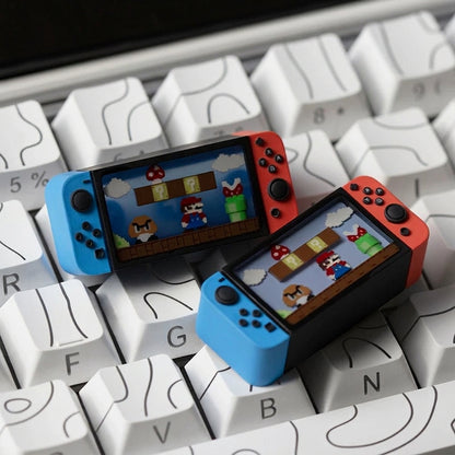 Switch game console series keycaps 2.25U personalized cute translucent mechanical keycaps resin molded personalized keycaps, mechanical keyboard resin decorative keycaps
