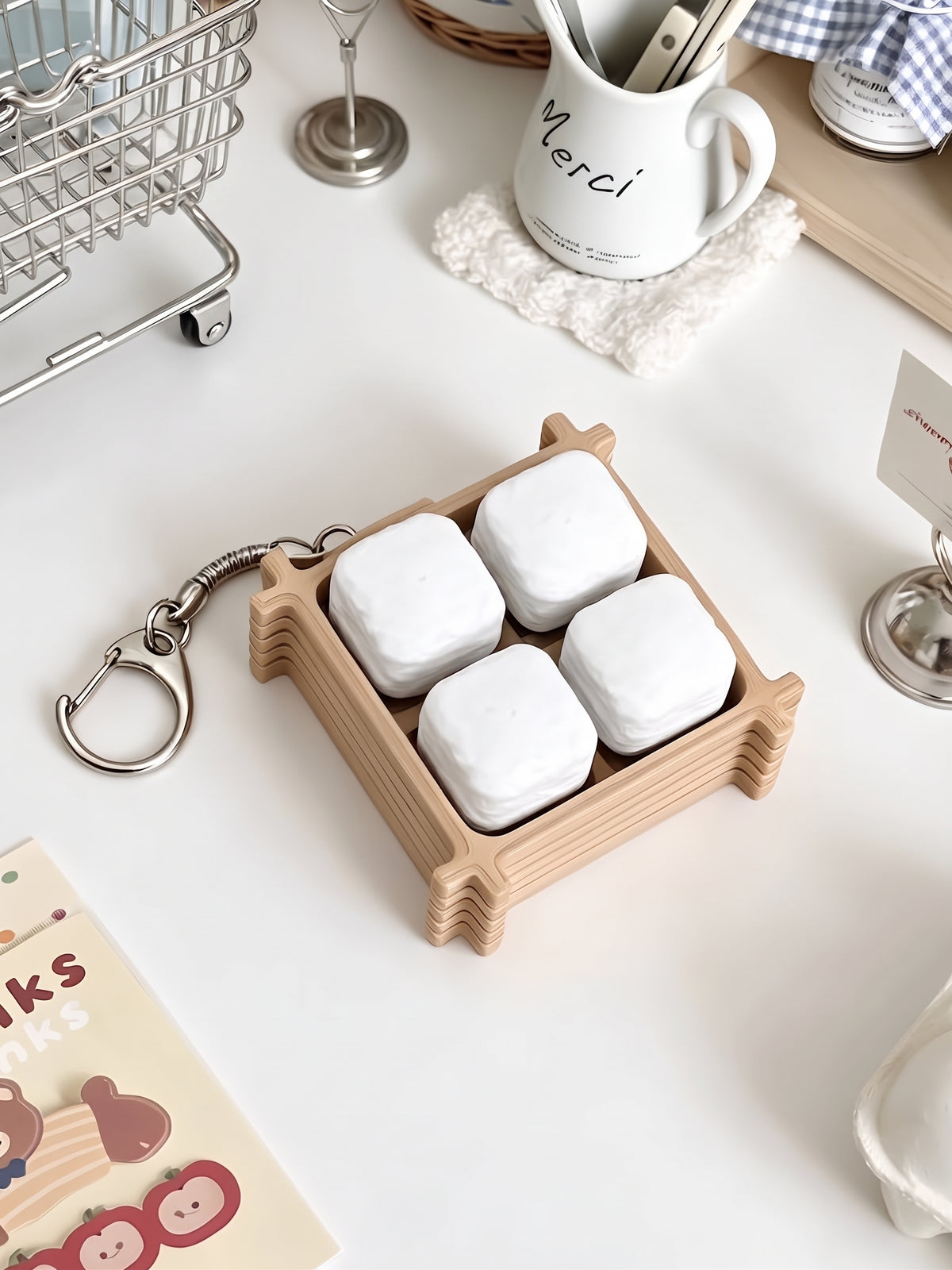 Fun decompression toys, keychain keys, mechanical keyboard switch tester, 3D printing material creative cultural products, mechanical keyboard peripheral toys, personalized keycap keys.