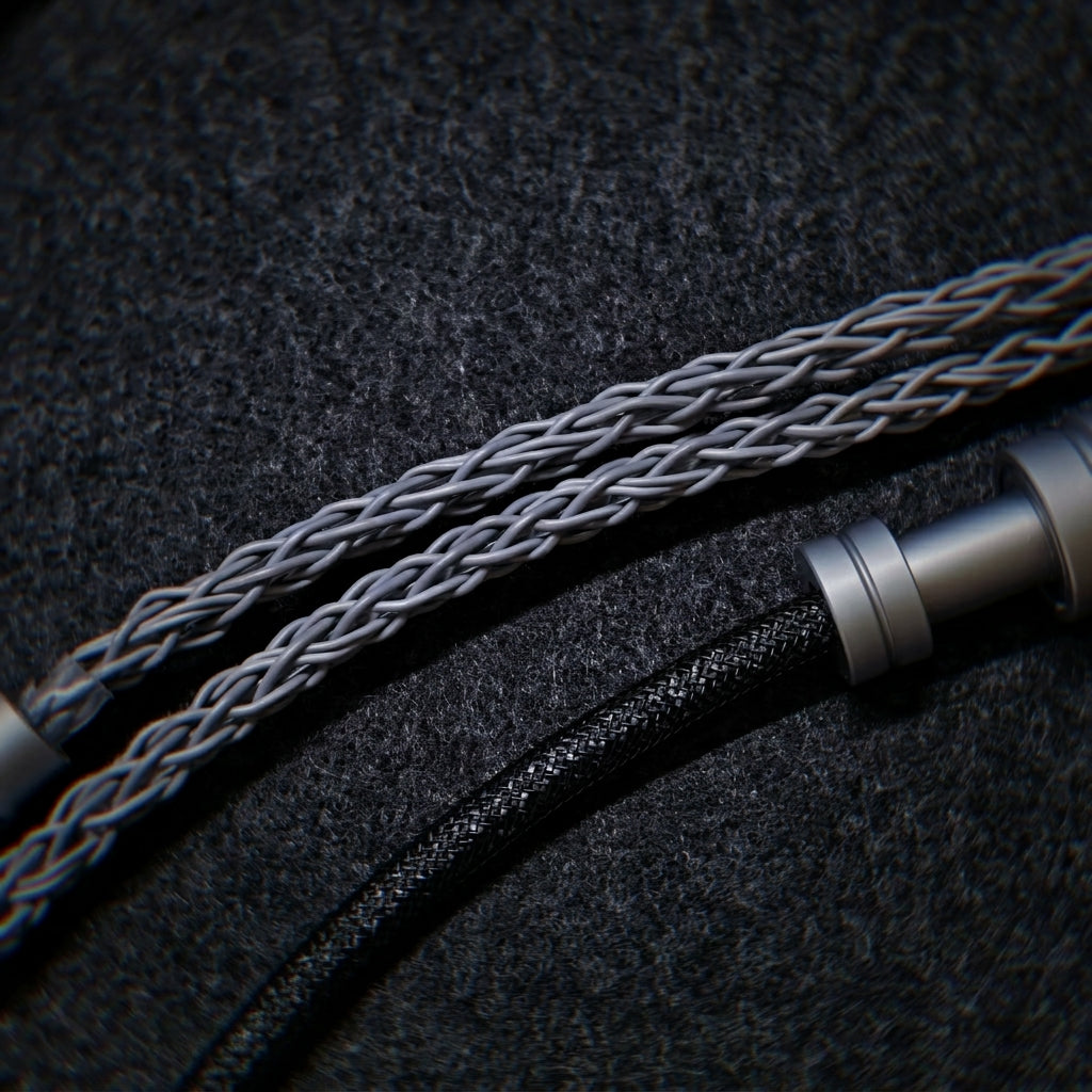 Customized manual data cable for mechanical keyboard, split into two e-sports aviation plug cables, dual 8K luminous data cables, magnetic axis mechanical keyboard