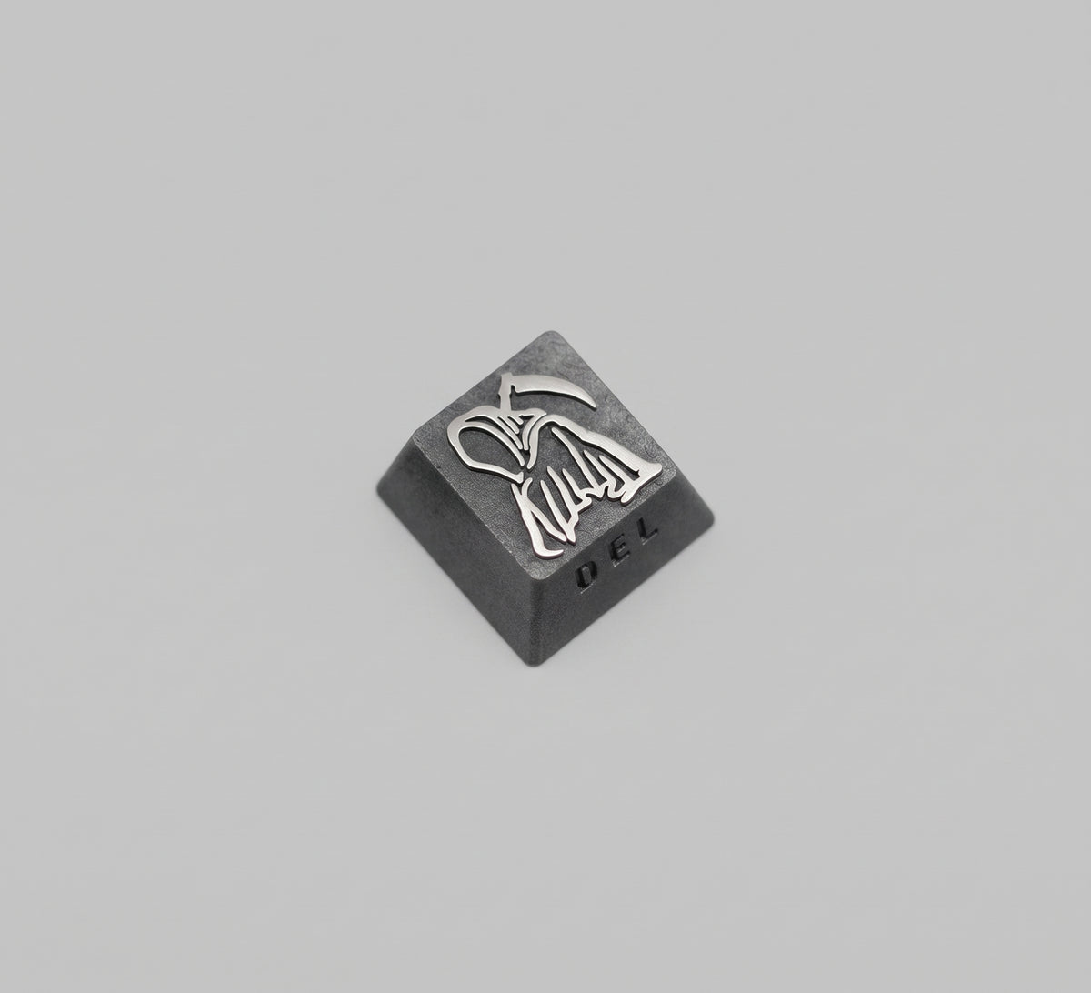 Thanatos/Reaper, DEL 1 U titanium alloy personalized keycaps, anime and game cultural creative keycaps, mechanical keyboard decorative keycaps