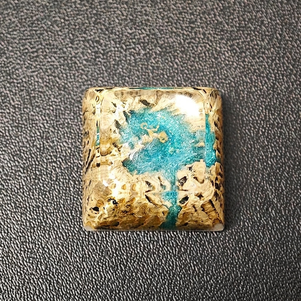 Snowy Mountain Island Theme Design Miniature Landscape, crystal resin personalized keycaps, game culture creative keycaps, Mechanical keyboard decorative keycaps
