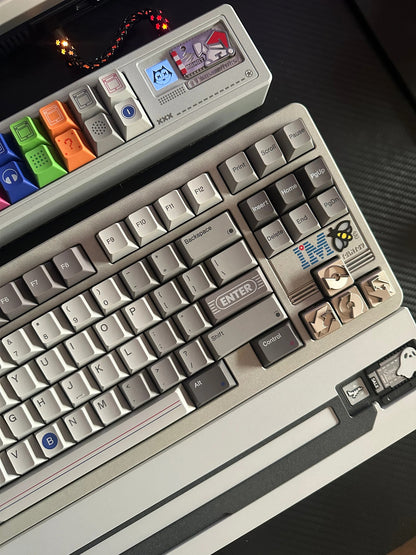 Rotating arrow metal personalized keycaps, zinc alloy decorative keycaps, minimalist design mechanical keyboard artistic keycaps