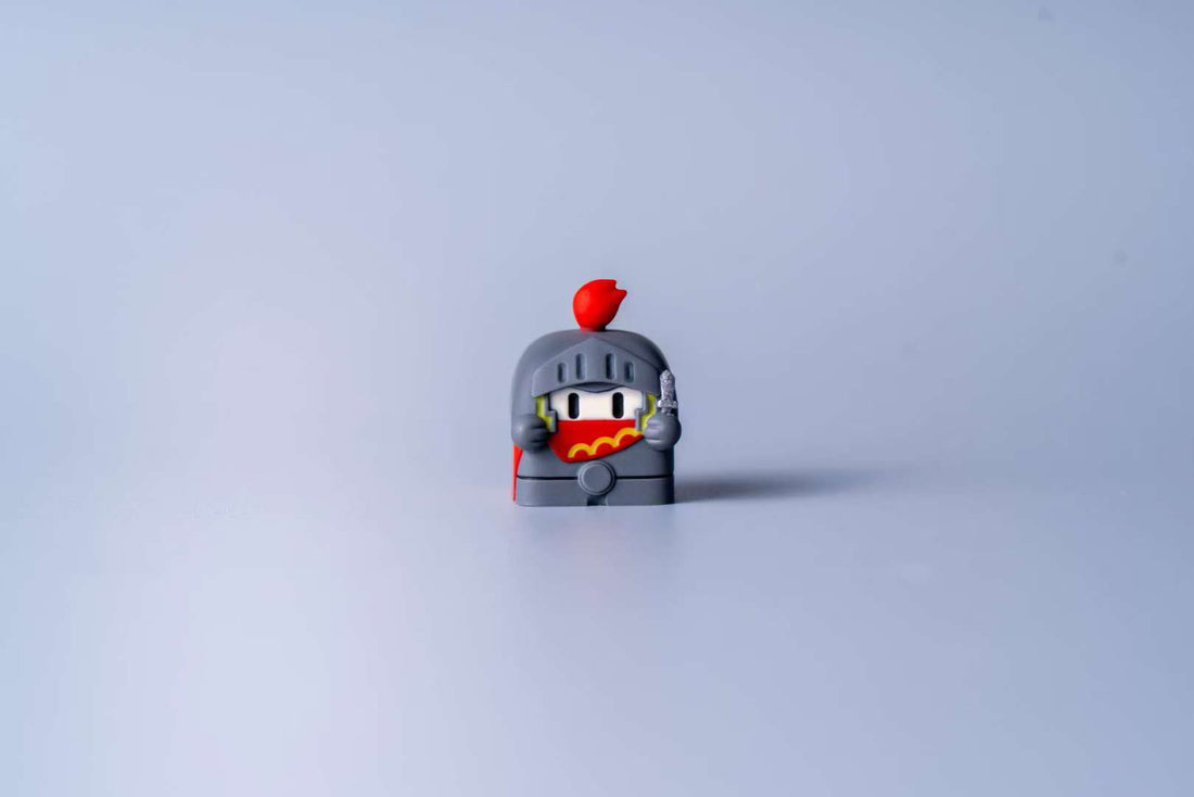 Little Knight Personalized Keycaps DIY Keycaps Customization Artisankeycaps Personalized Multi Color Resin Keycaps