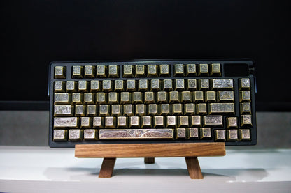 Fantastic Beasts theme, metal laser carved keycaps set, personalized keycaps made of zinc alloy material.