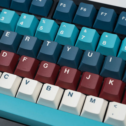 Emerald Lake Mechanical Keyboard Keycaps PBT Thermal Sublimation Customized Original Factory Height Set Keycaps