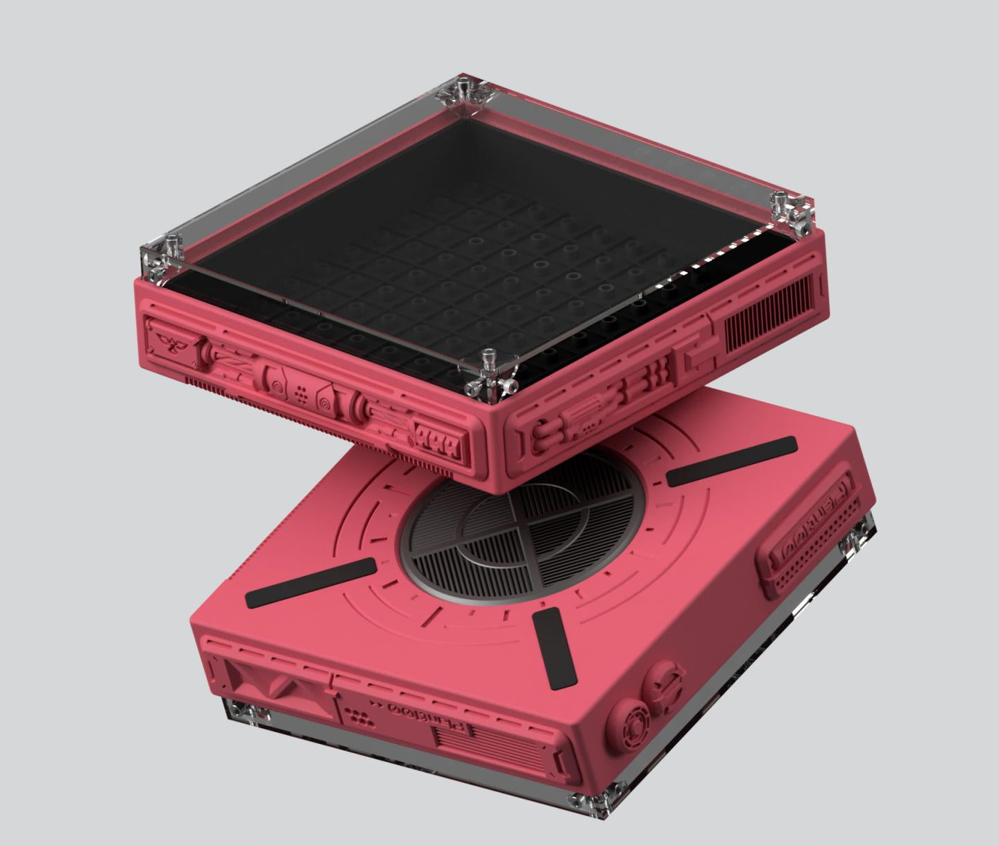 Plant100v2 keycap hibernation cabin storage display box 3D printing customized dustproof table decoration customization