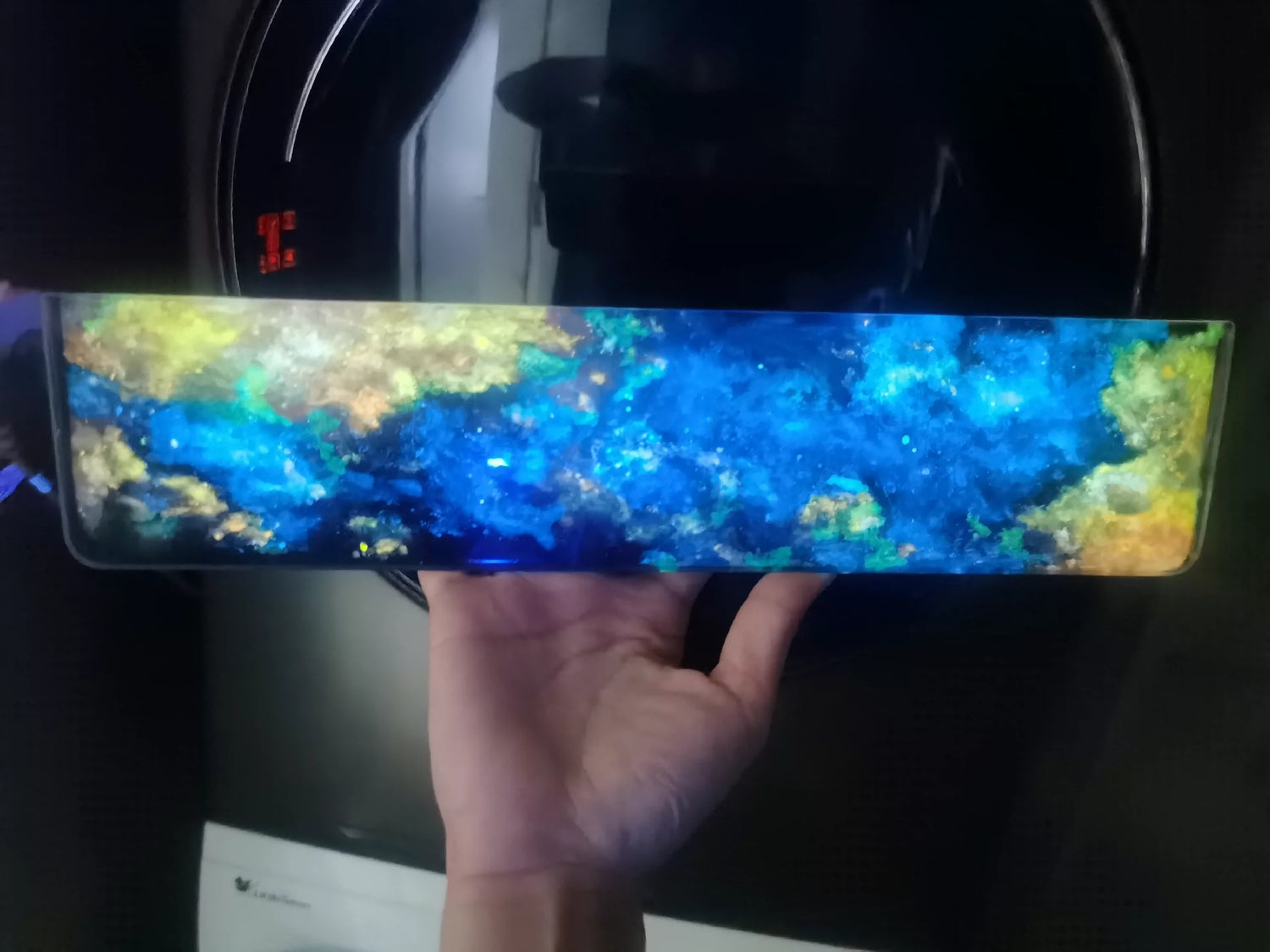 Starry Sky Glow, Keyboard Resin Hand Stand, Palm Stand, Keyboard Peripheral Accessories