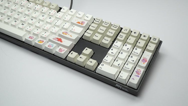 Star Kirby, Heat Sublimation Personalized Pattern 1U, PTB Material Personalized Decorative Keycap Set
