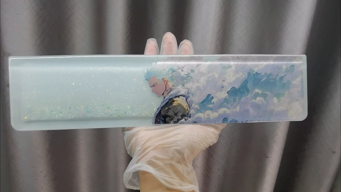 One Piece, Roronoa Zoro, Keyboard resin handrest, palm rest, keyboard peripheral accessories